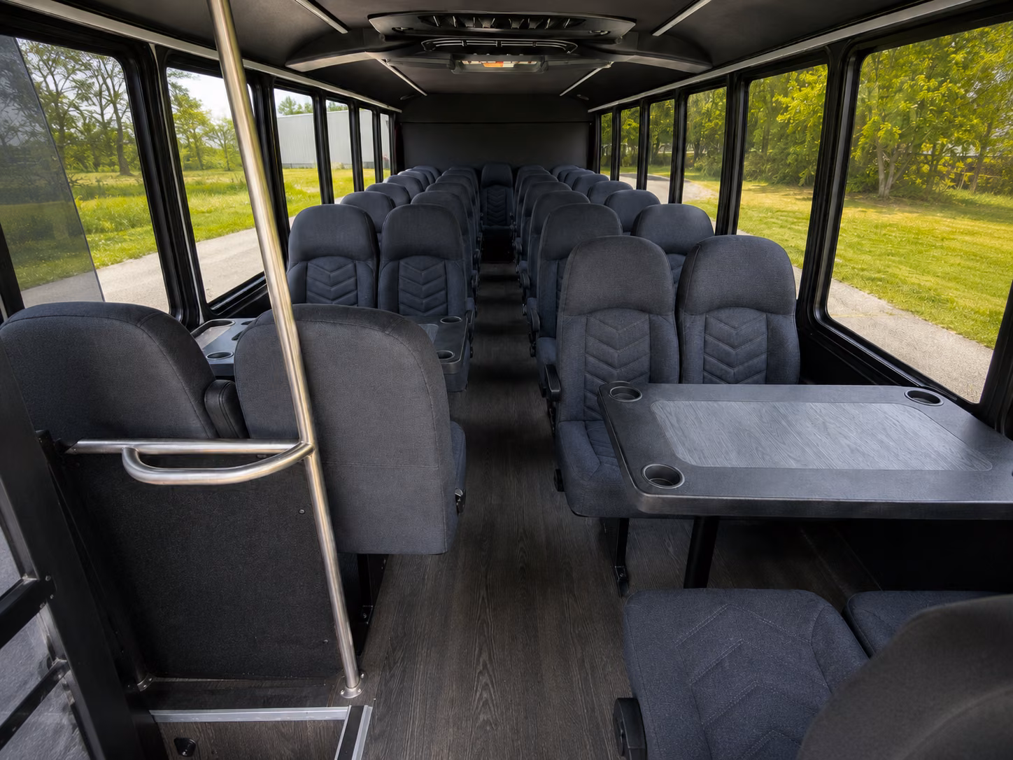 20 passenger minibus inside