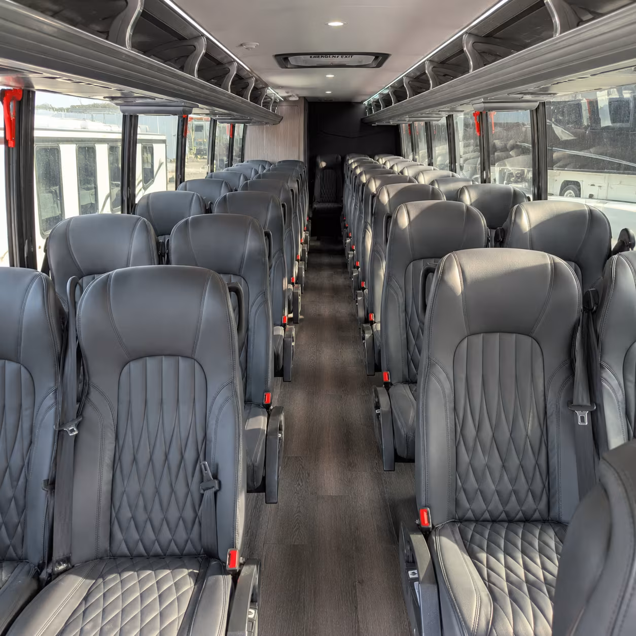 30 passenger minibus inside