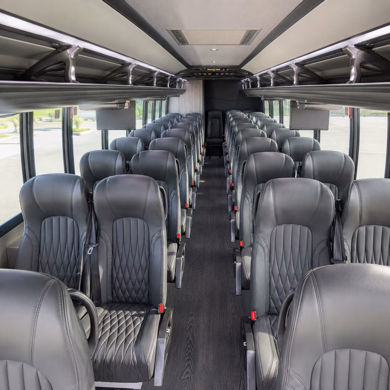 35 passenger minibus inside