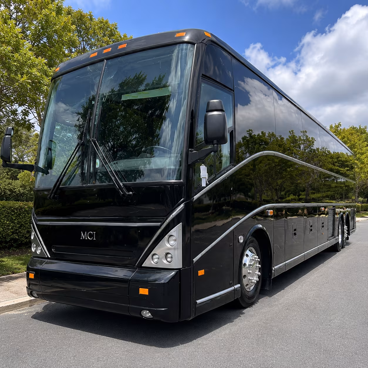 charter buses for osceola heritage park wedding events
