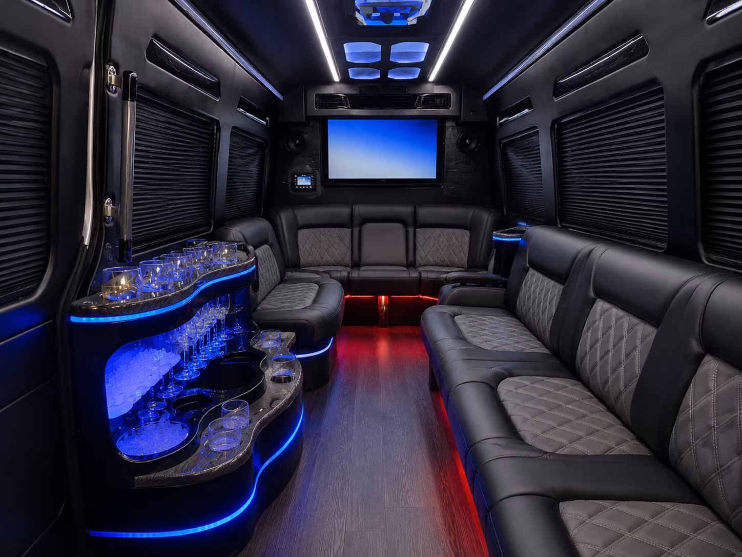 kissimmee private event transportation onboard seating