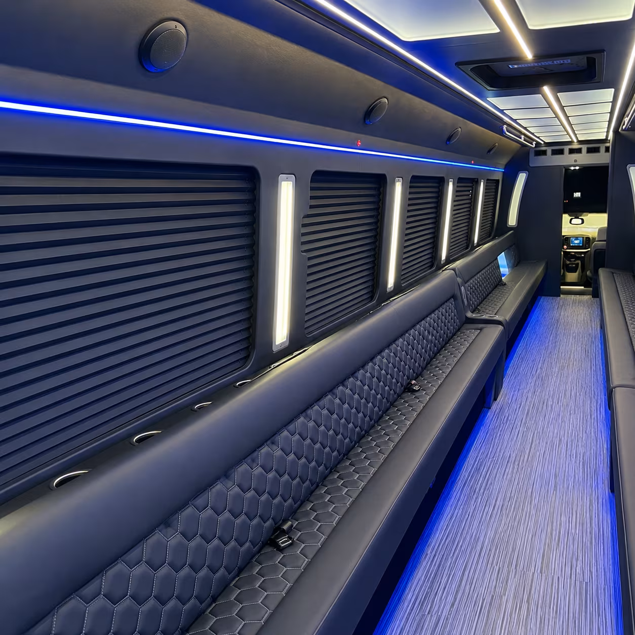 party bus interior