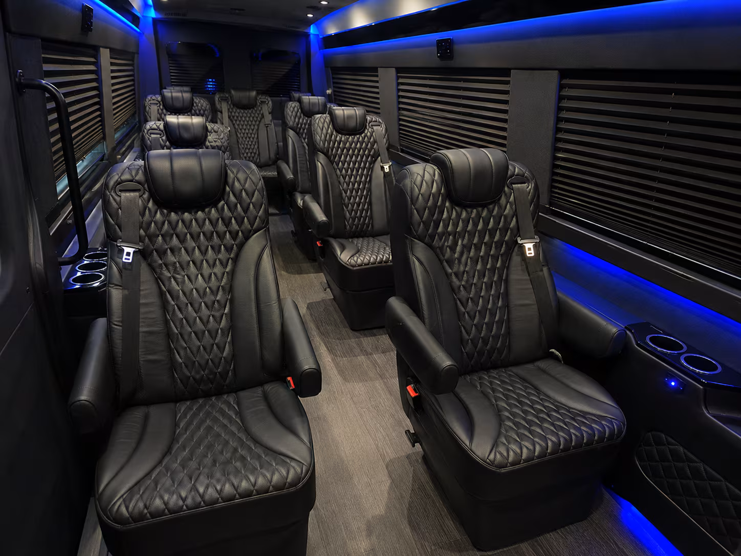 sprinter van with driver interior