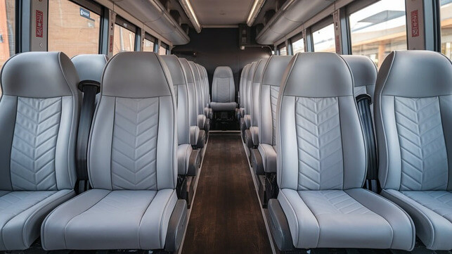 20 passenger minibus interior