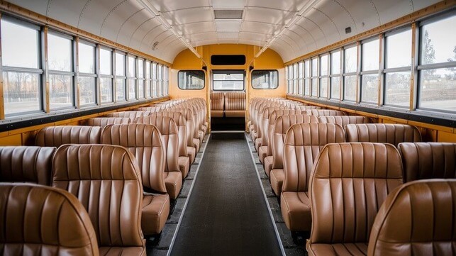 kissimmee school bus rental inside